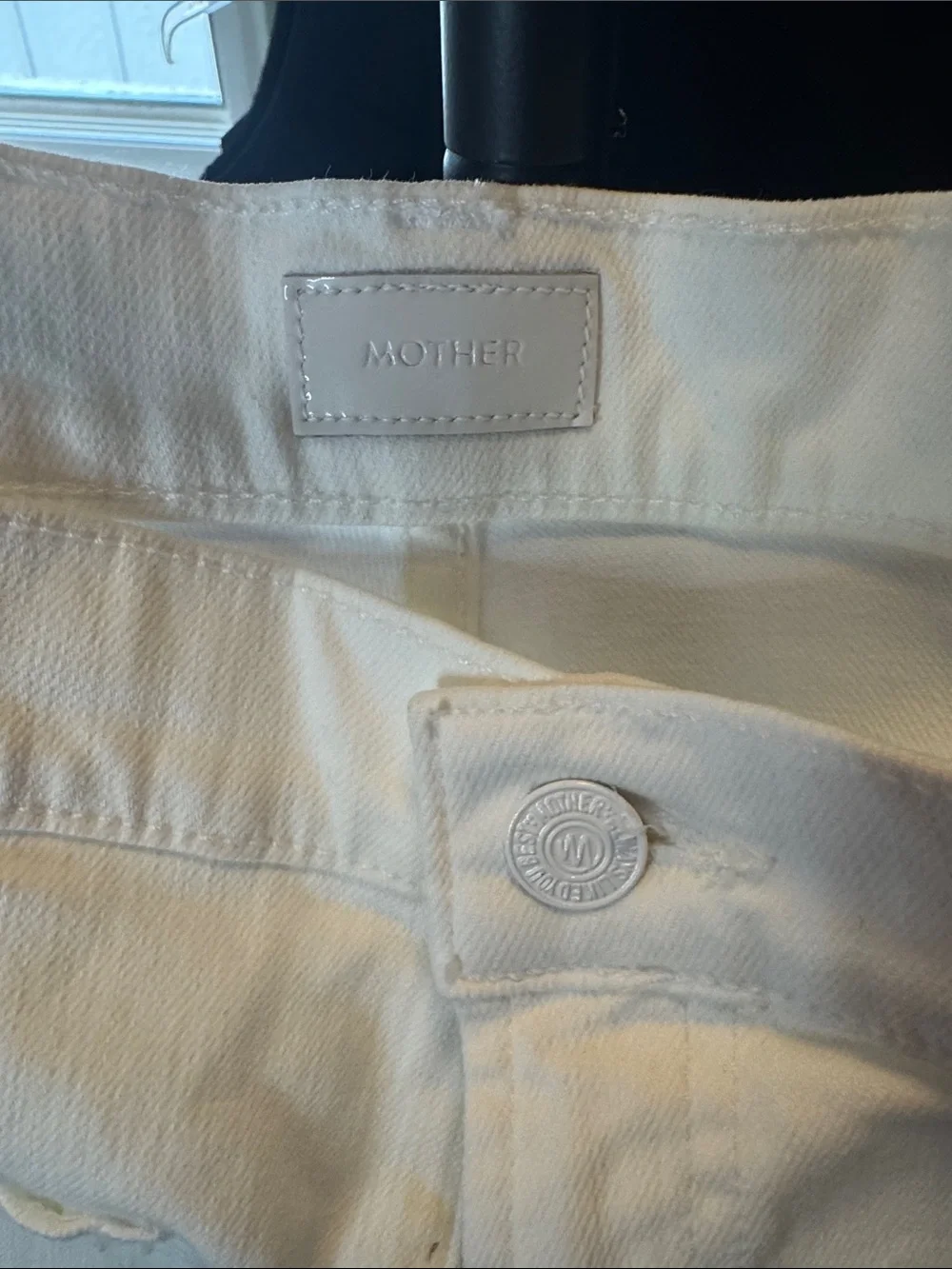 MOTHER High-Rise Cropped Jeans - Picture 3 of 6